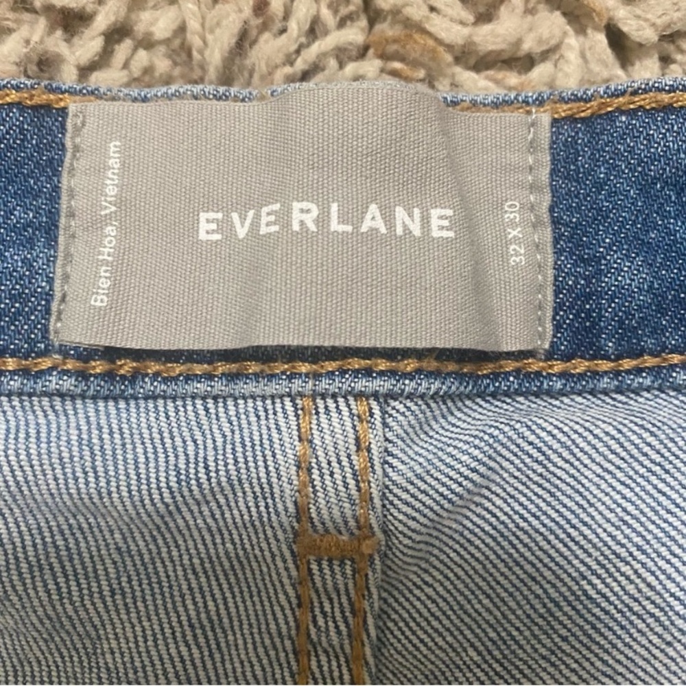 Light and Dark Wash Slim Cut Everlane Jeans Bundle, Size 32 - Picture 10 of 11